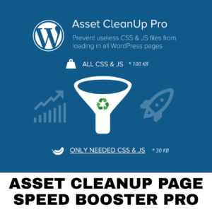 Asset CleanUp Page Speed ​​Booster PRO