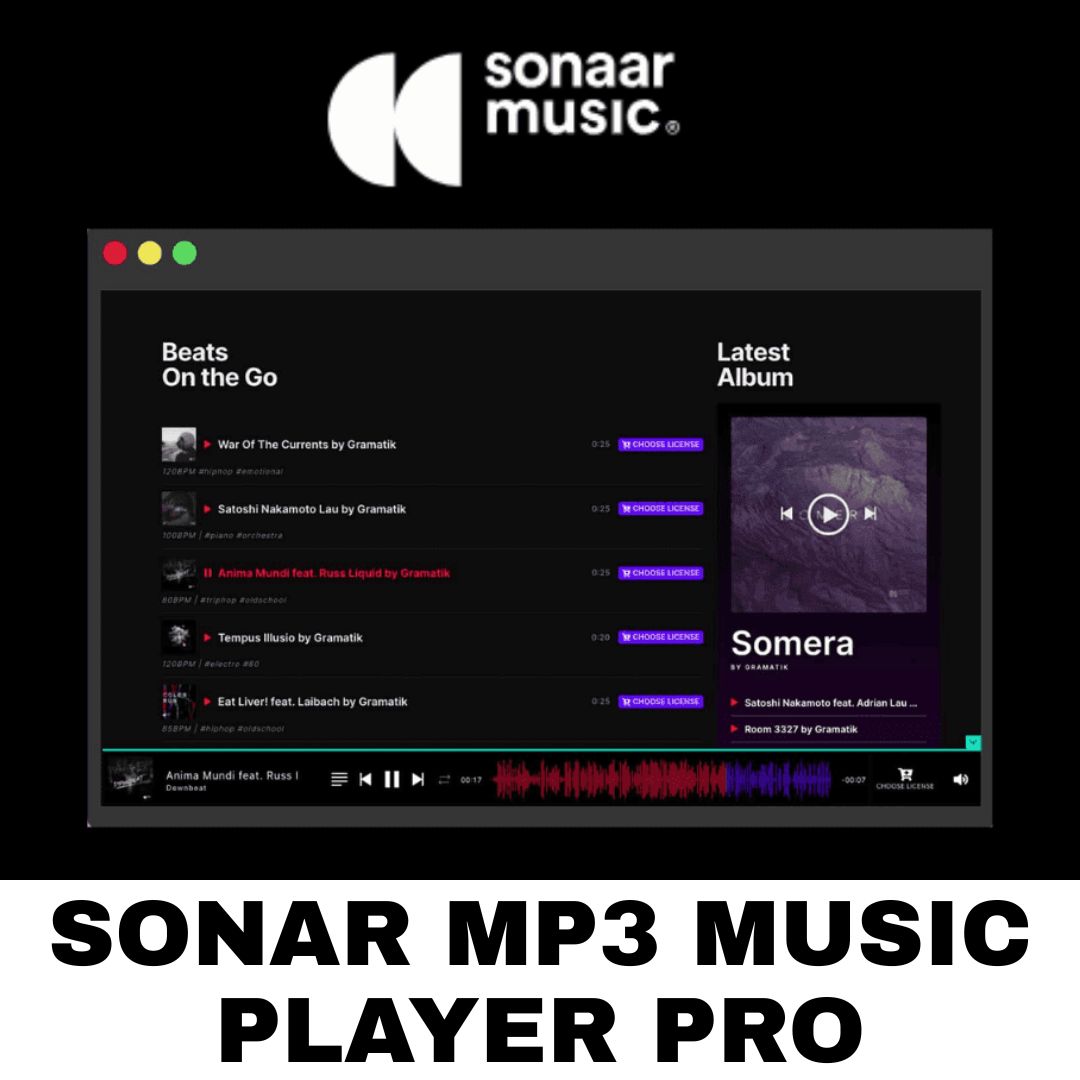 Sonar MP3 Music Player PRO
