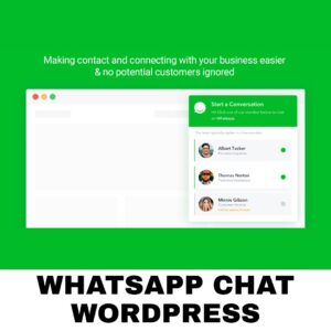 WhatsApp Chat WordPress