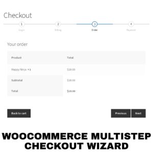 WooCommerce MultiStep Checkout Wizard