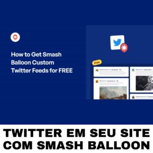 Twitter em seu site com Smash Balloon